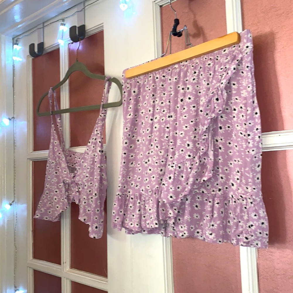 Two Piece Skirt Set